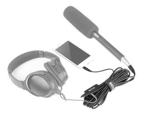 Imagen 3 de 8 de Convertidor Boya By Bca6 Xlr A 3.5 Mm Con Pre Amplificador