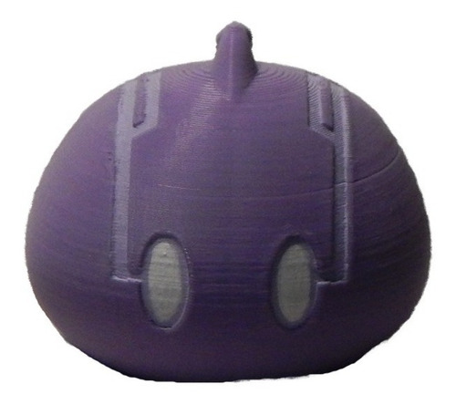 Genshin Impact Electro Slime Figura Impresion 3d Pixelados_