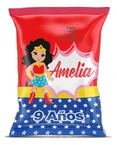 Comprar Bolsitas Golosineras Chipbag Centro Mesa X10 Mujer Maravilla