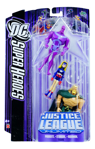 Dc Super Heroes Justice League Parasite Stargirl & Aquaman