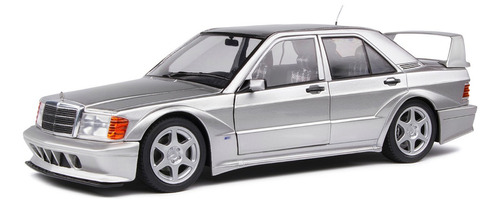 Miniatura De Carro Mercedes 190e Evo Ii 1990 1/18 Solido Cor Prata