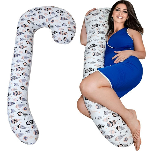 Imagen 4 de 8 de Almohada Descanso Almohadon Cuerpo Completo