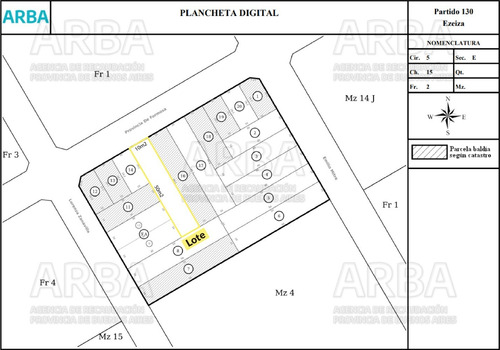 Imagen 2 de 2 de Venta De Lote En Canning, Ezeiza