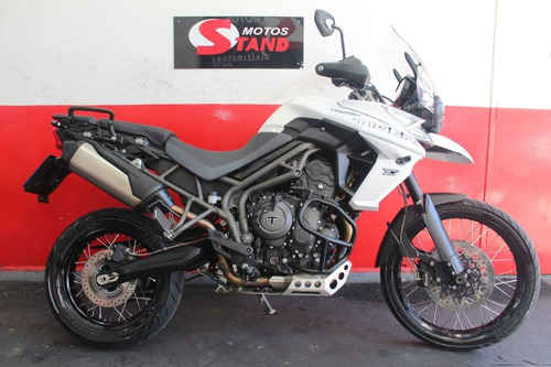 Imagem 1 de 11 de Triumph Tiger 800 Xcx 800xcx Abs 2020 Branca Branco