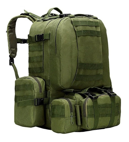 Mochila De Camping Táctica Multifuncional Grande Militar 