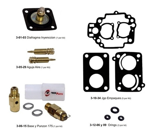 Kit Carburador Fiat Uno Selecta Dv2