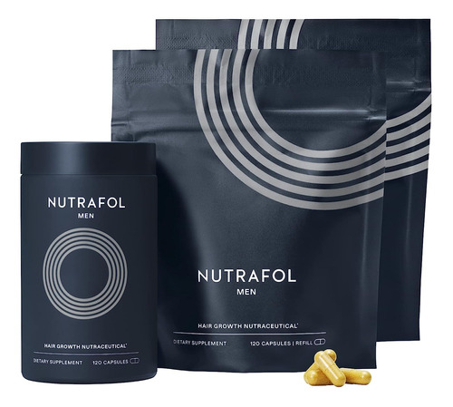 Nutrafol Suplementos Para El Crecimiento Del Cabello Para H.