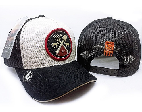 Kit Country Promoção Boné Farm Bulls + Cinto Fivela Country