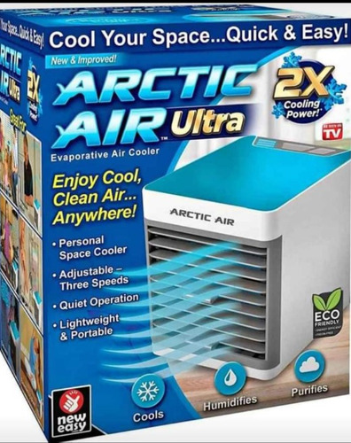 Imagen 2 de 5 de Oferta Mini Aire Acondicionado+licuadora Recargable Portátil