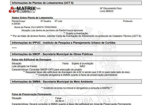 Terreno À Venda, 450 M² Por R$ 275.000,00 - Pilarzinho - Curitiba/pr - Te0986