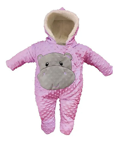 Pijama Sleeping De Hipopótamo Para Bebé