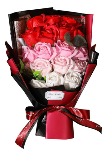 Soop Rose Rose Artificial Flor Flor Arranjos De Vermelho
