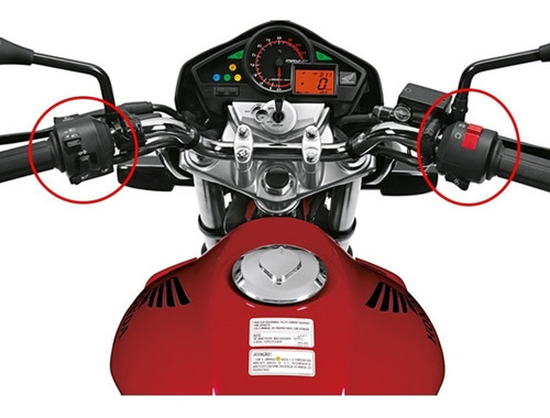 Imagem 2 de 5 de Kit Chave Punho Luz + Punho De Partida Cb 300 Md Original
