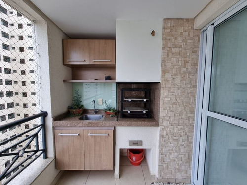 Imagem 1 de 30 de Belíssimo Apartamento Com 3 Dormitórios À Venda, 105 M² Por R$ 735.000 - Jardim Aquarius - São José Dos Campos/sp - Ap0561