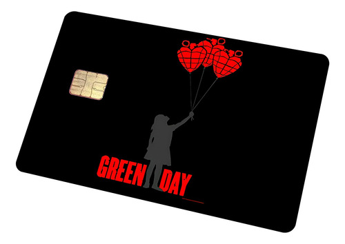 Sticker Para Tarjeta Nuevo Banda Green Day Rock A Elegir