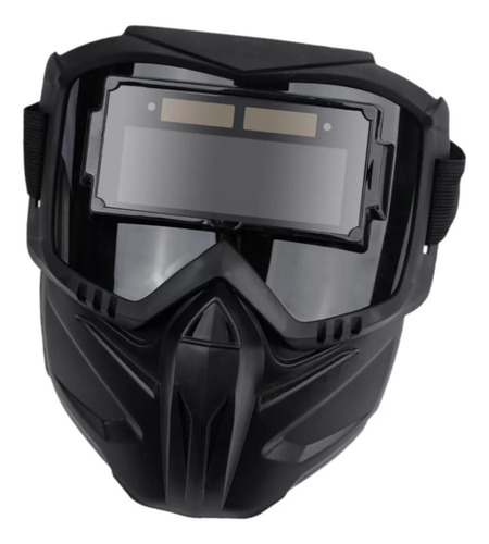 Casco De Soldadura Profesional Con Gafas Desmontables