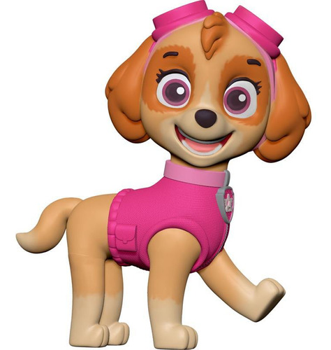 Boneco Skye 45cm Patrulha Canina Mimo