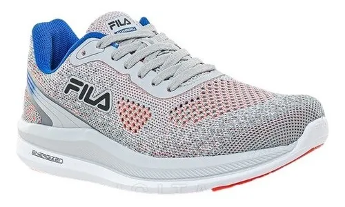 Zapatos fila top grandes gris