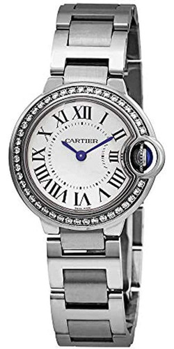 Cartier W4bb0015 Reloj De Pulsera Para Mujer Diseño De Bleu