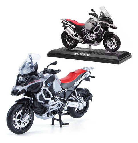 Bmw R1250 Gs Miniatura Metal Motocicletas De Turismo 1/12