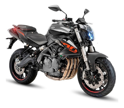 Imagen 1 de 8 de Moto Benelli Tnt 600 I 0km Negro 2022