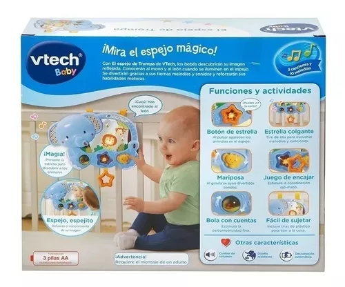 El Espejo De Trompa V-tech Para Cuna Bebe 502622