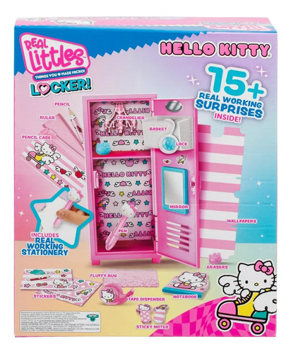 Muñeca Locker Hello Kitty Real Littles Rosa 20 Cm