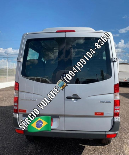 Imagem 6 de 15 de Sprinter 415 Cdi Mercedes Benz Cor Prata