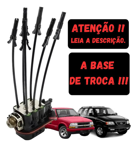 Bico Injetor Aranha Blazer E S10 Vortec 4.3 V6 1996 A 2002