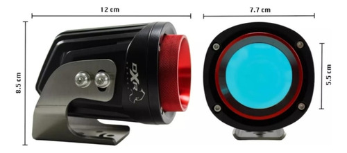Antenas Láser Whip Led Rojas Luz De Seguridad Rzr 4x4 Can Am