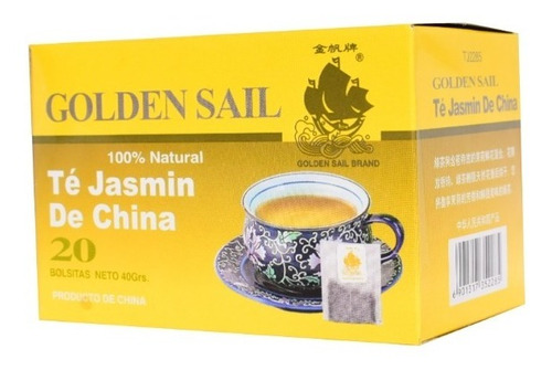 Té Golden Sail 100% Natural 20 Bolsitas Variedades - Lireke