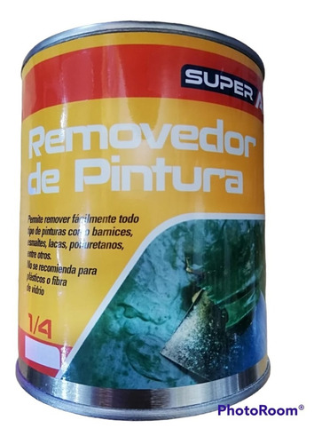 Removedor De Pintura 1/4 De Galon Marca Super A 