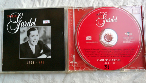 Todo Carlos Gardel : 21 Temas 1928 * Cd Spain Impecable (Usado)