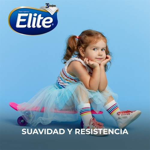Imagen 5 de 7 de Papel Higiénico Elite Soft & Strong 8 Un 22 Mt