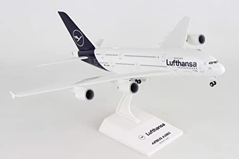 Avión A380-800 De Lufthansa D-aimb Skymarks Escala 1:200