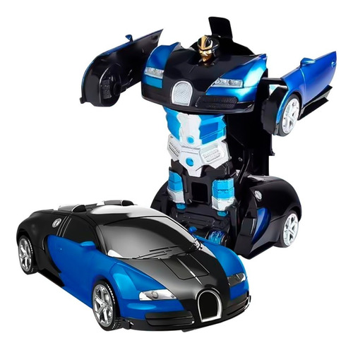 Auto Bugatti Con Control Remoto Tipo Transformer