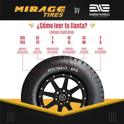 Paquete De 2 Llantas 155/70r13 75t Mirage Mr-166 Auto