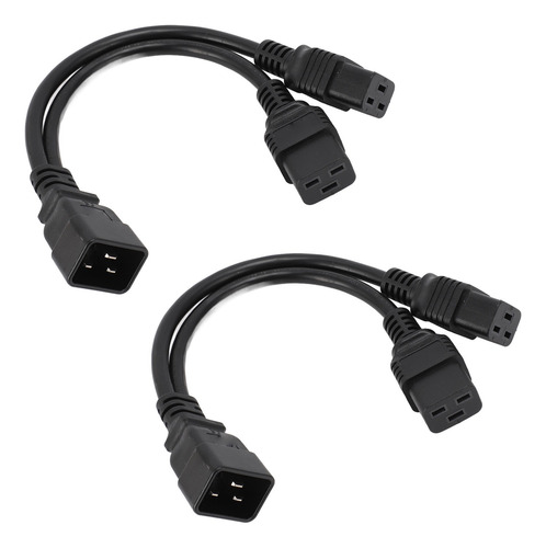 Línea De Conversión De Energía Iec320 C14 A C19 C13, Cable D