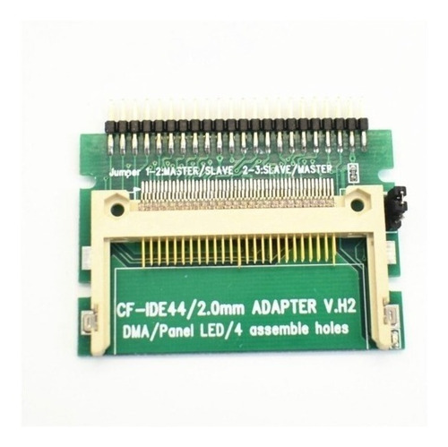 Adaptador De Memorias Cf A Ide 44 Pines Macho Verde