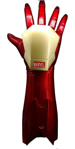 Guantes Largos Iron Man Mano Derecha + Mano Izquierda