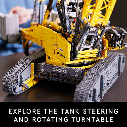 Kit De Construção Lego Technic Liebherr Crawler Crane Lr 130
