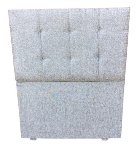 Respaldo P/ Sommier 1 1/2 Plaza 100cm Chenille Capitone