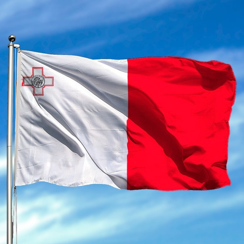 Bandera De Malta 150 Cm X 90 Cm