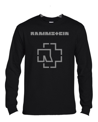 Polera Ml Rammstein Logo Rock Abominatron
