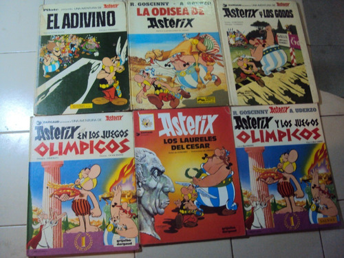 Lote De Comics De Asterix. Por: Goscinny - Uderzo.