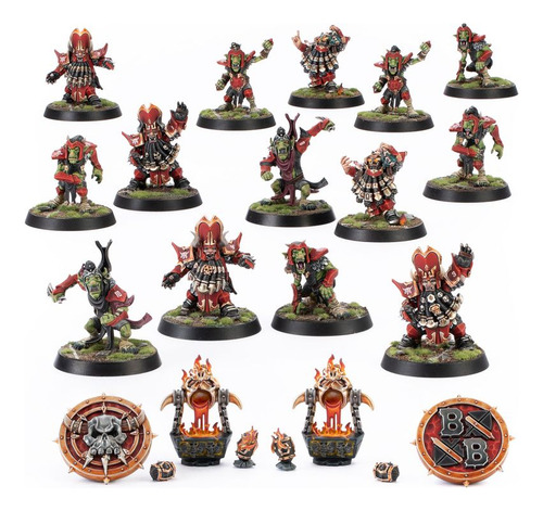 Games Workshop Blood Bowl Chaos Dwarf Blood Bowl Team