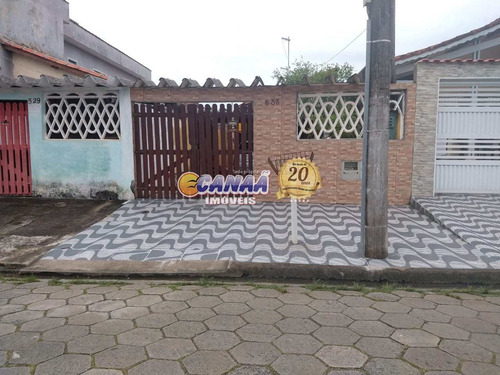 Casa Com 2 Dorms, Jussara, Mongaguá - R$ 180 Mil, Cod: 8280 - V8280