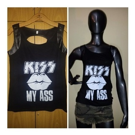 Musculosa Batick Kiss - Tachitas Engomado