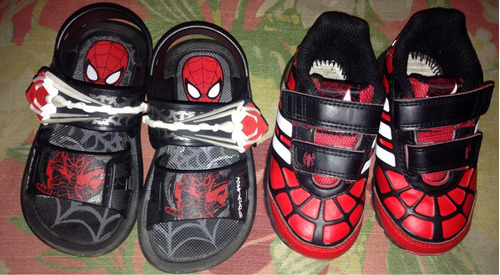 tenis adidas homem aranha