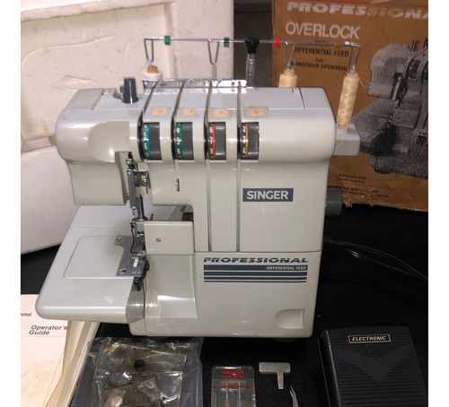 Máquina De Coser Singer Profesional Overlock Modelo Pro 4d